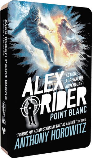 Alex Point Blanc audiobook front cover.