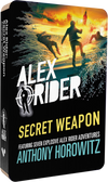 Alex Rider audiobook front cover.
