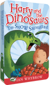 Harry And The Dinosaurs Snow audiobook front cover.