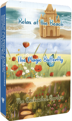 Relax at the Beach + The Enchanted Garden + The Magic Butterfly