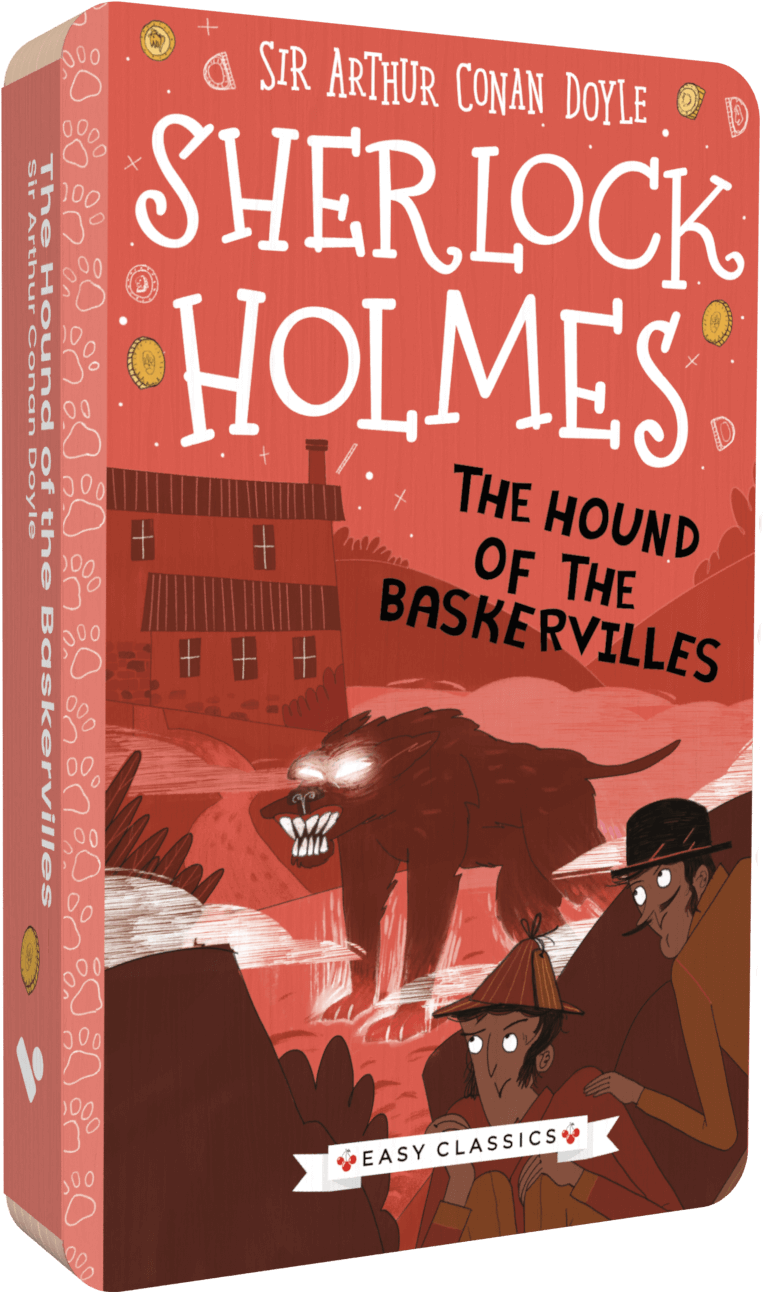 Sherlock Holmes The Hound Of Baskerville audiobook front cover.