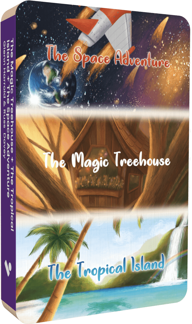 The Magic Treehouse audiobook front cover.