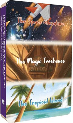 The Magic Treehouse + The Tropical Island + The Space Adventure