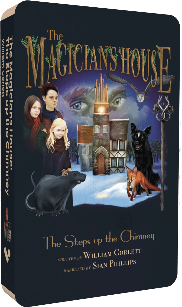 The Magicians House audiobook front cover.