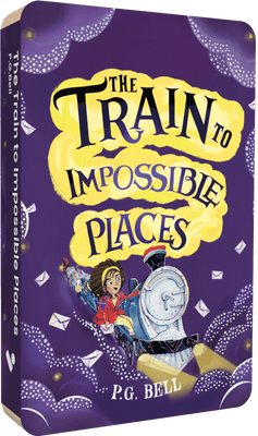 The Train To Impossible Places audiobook front cover.