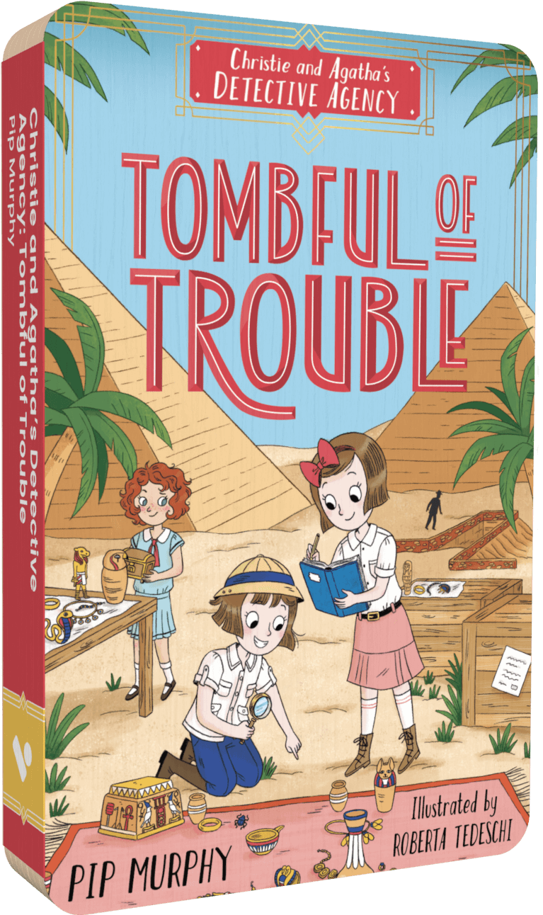 Tombful Of Trouble audiobook front cover.