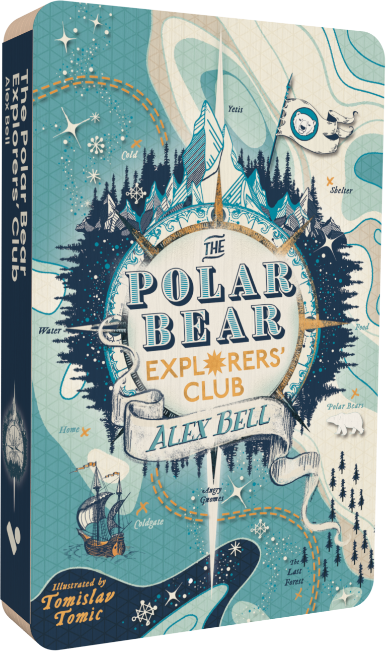 Thepolarbearexplorersclub 3D Front audiobook front cover.