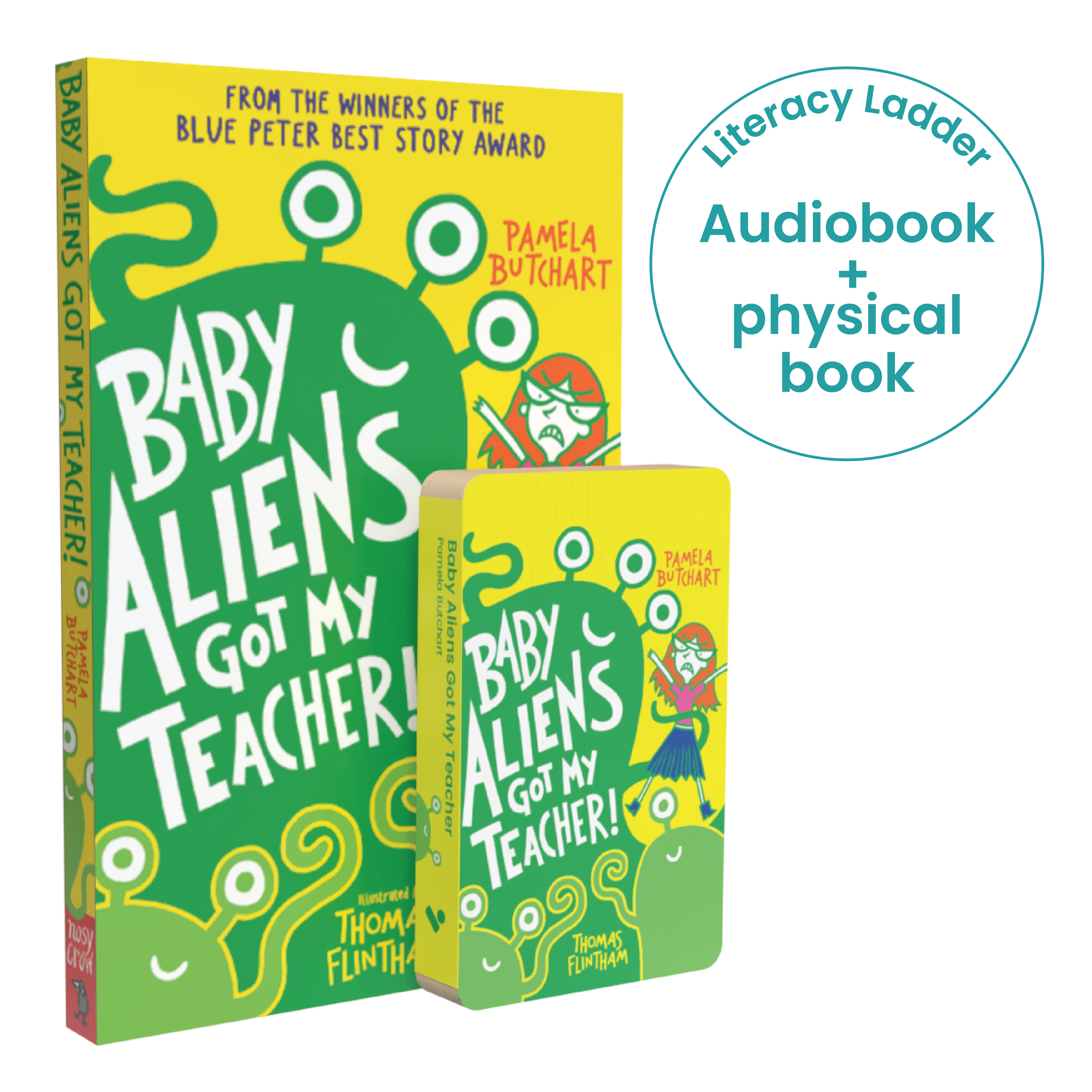 Baby Aliens Got My Teacher Audio + Print Bundle