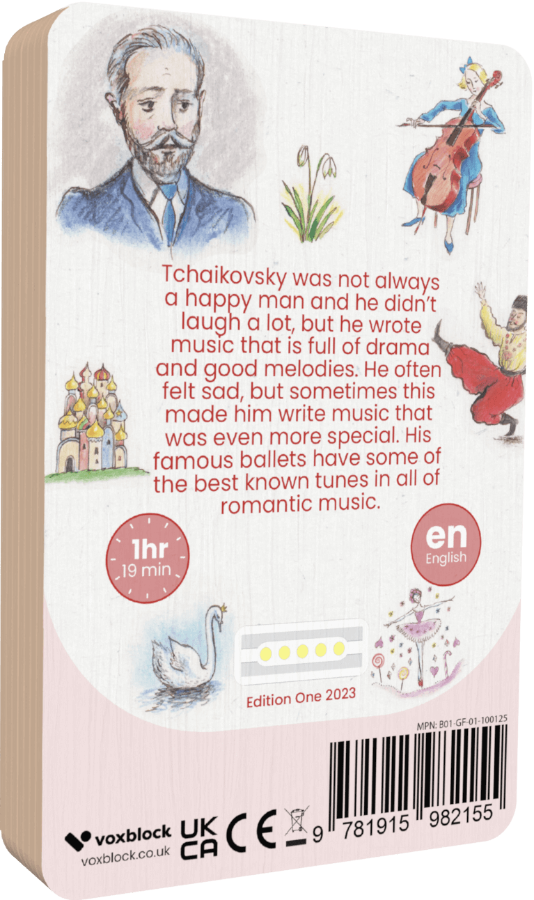 My First Tchaikovsky Album audiobook back cover
