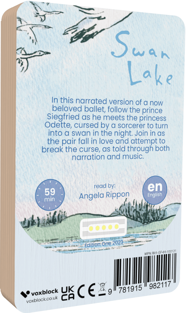 Swan Lake audiobook back cover