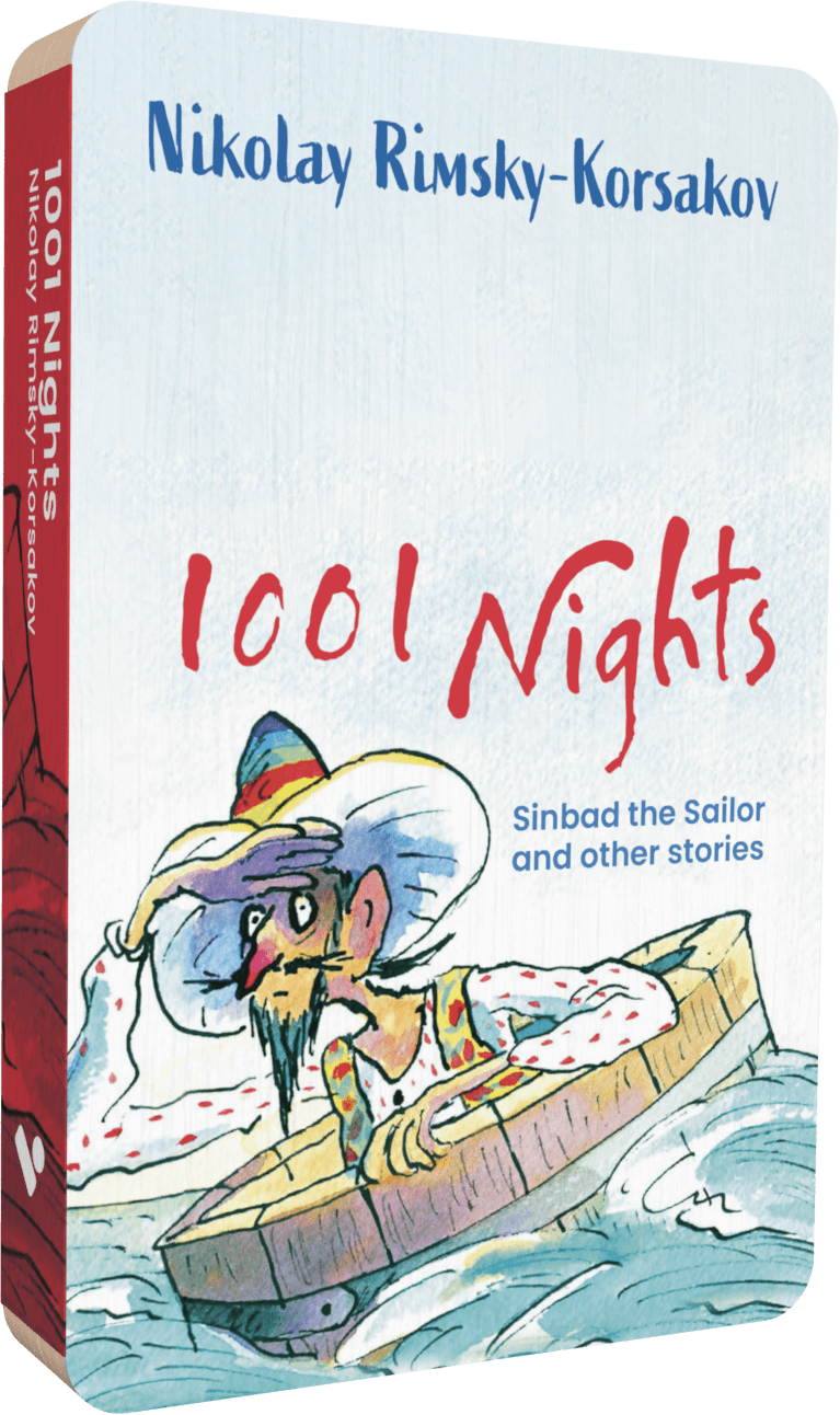 1001 Nights audiobook front cover
