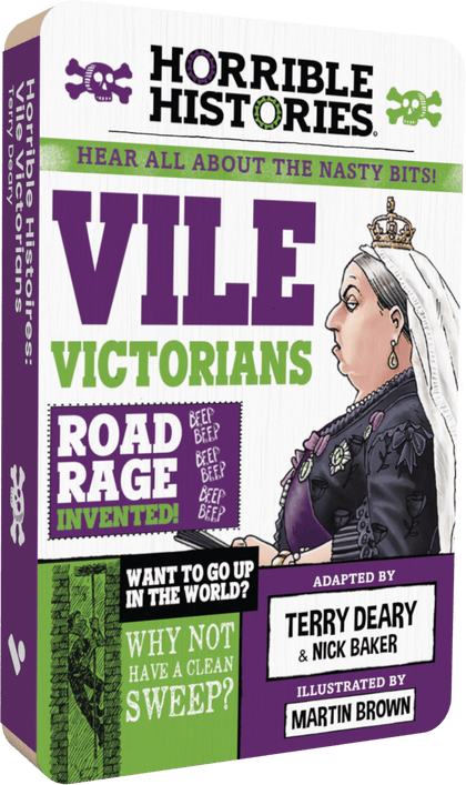 Horrible Histories: Vile Victorians audiobook cover