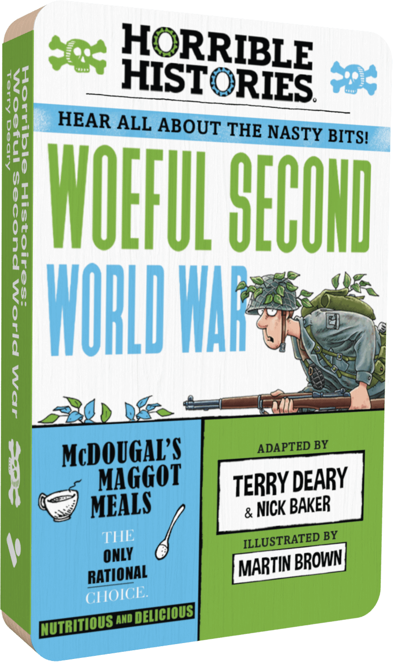 Horrible Histories: Woeful Second World War audiobook front cover