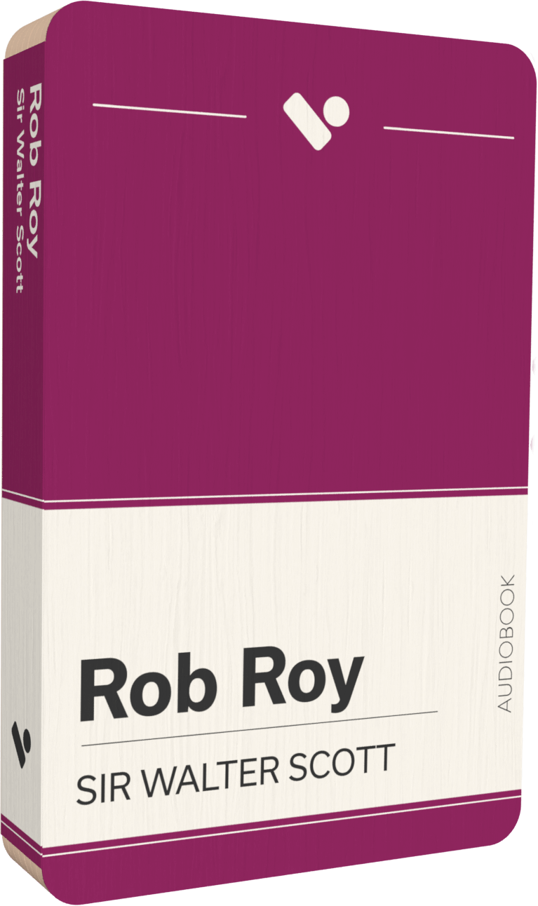 Rob Roy audiobook front cover