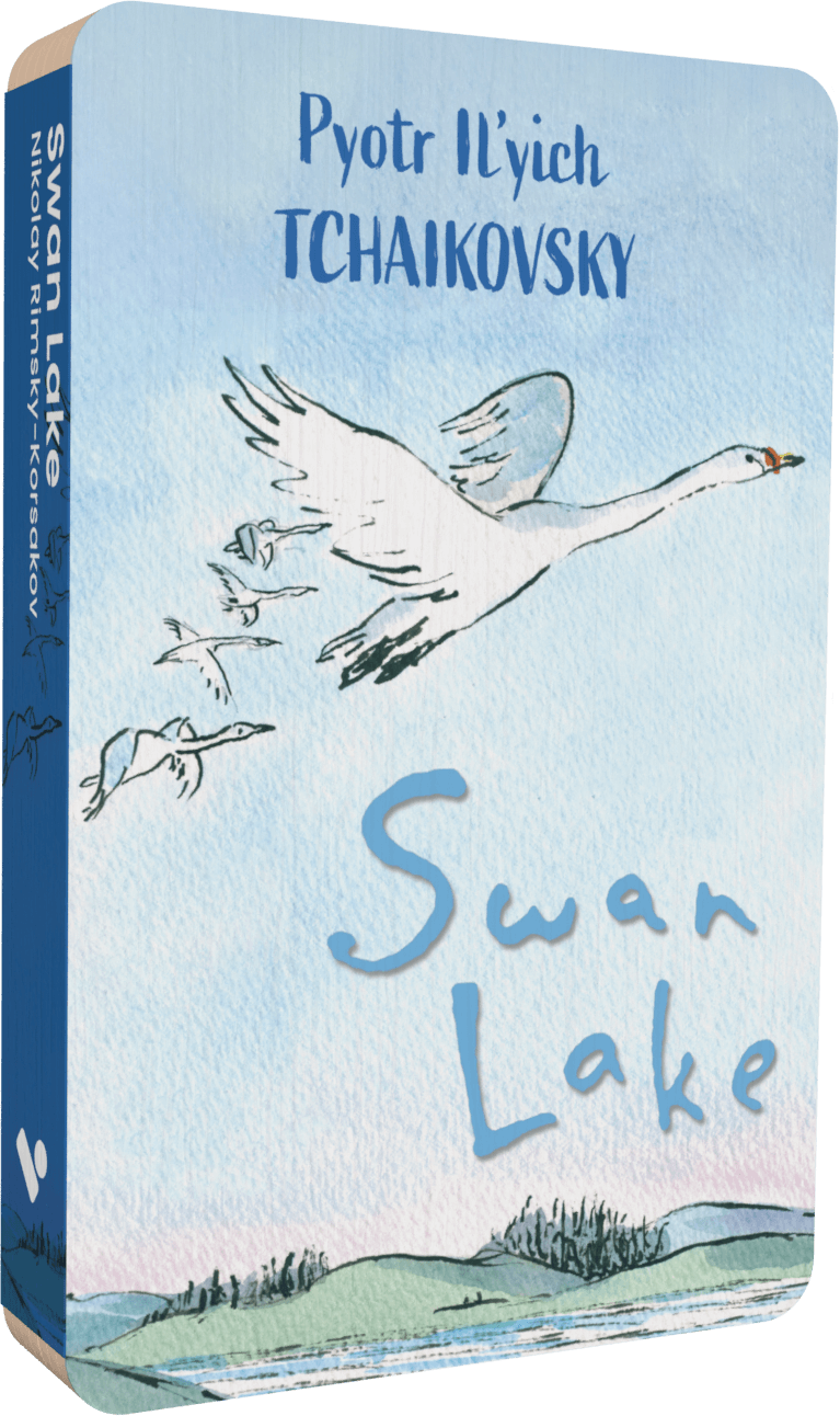 Swan Lake audiobook front cover.