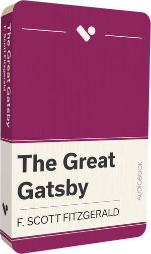 The Great Gatsby audiobook front cover