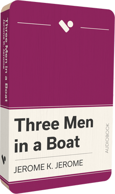 Three Men in a Boat audiobook front cover
