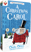 A Christmas Carol audiobook front cover.