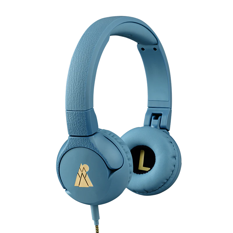 Blue Pogs headphones