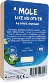 A Mole Like No Other audiobook back cover.