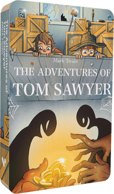 The Adventures Of Tom Sawyer audiobook front cover.