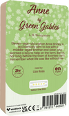 Anne Of Green Gables audiobook back cover.