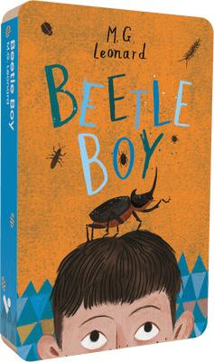 Beetle Boy audiobook front cover.