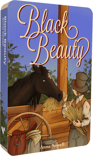 Black Beauty audiobook front cover.