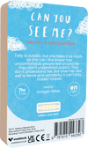 Can You See Me? audiobook back cover.