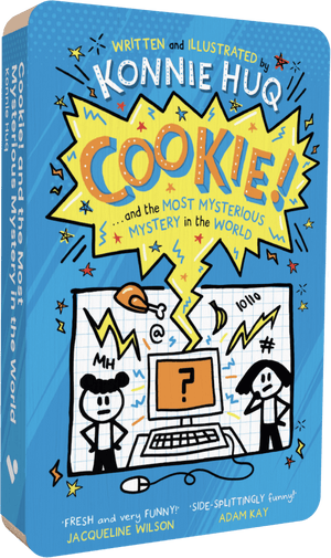 Cookie And The Most Mysterious Mystery In The World audiobook front cover.