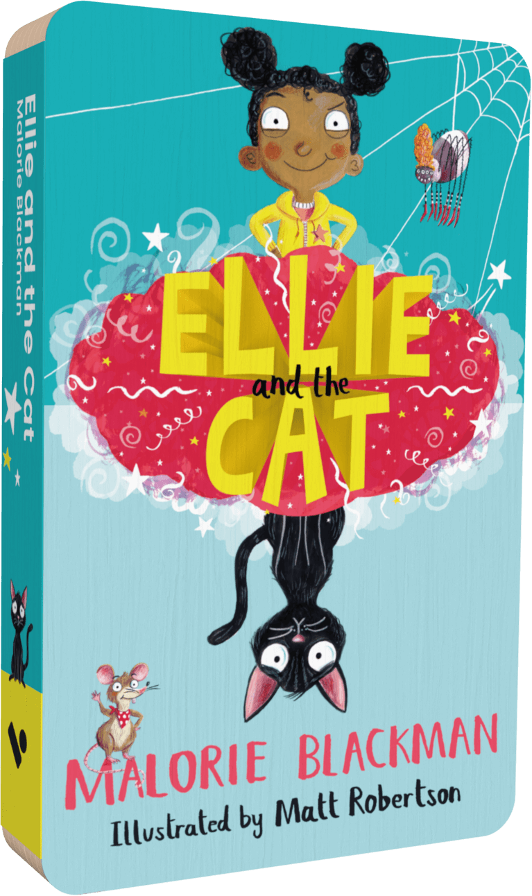 Ellie And The Cat audiobook front cover.
