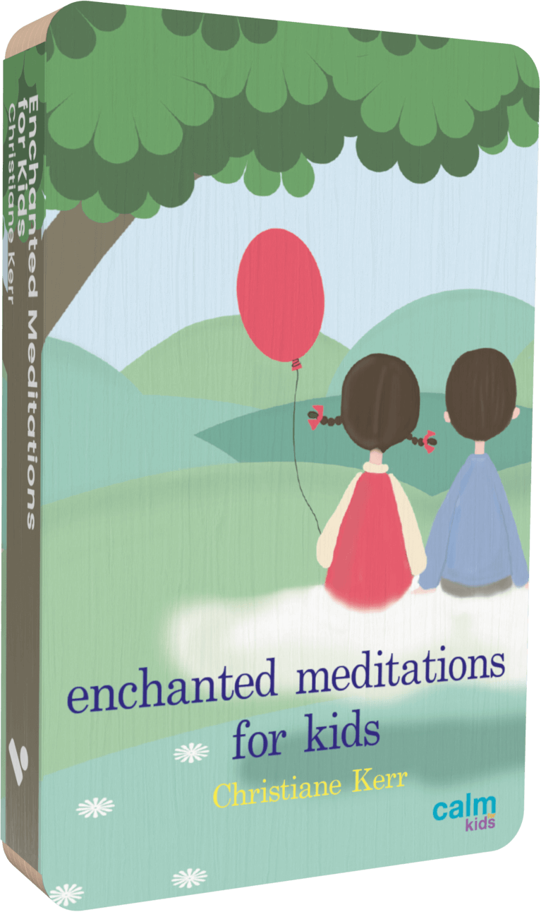 Enchanted Meditations For Kids audiobook front cover.