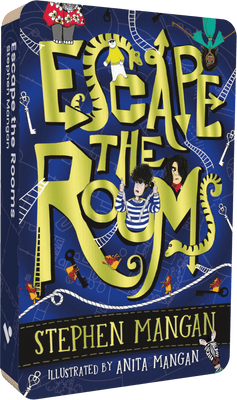 Escape The Rooms audiobook front cover.