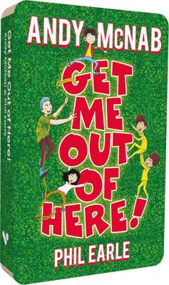 Get Me Out Of Here! audiobook front cover.