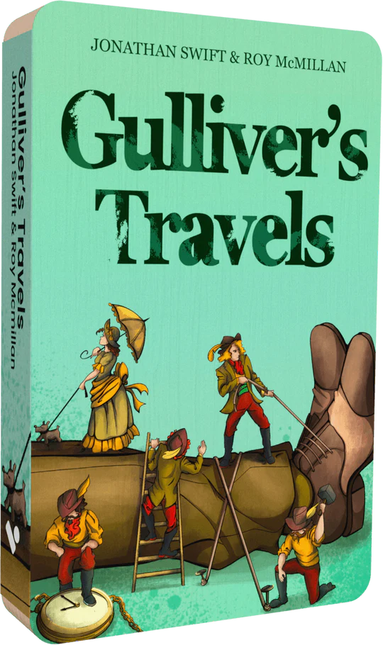Gulliver'S Travels audiobook front cover.
