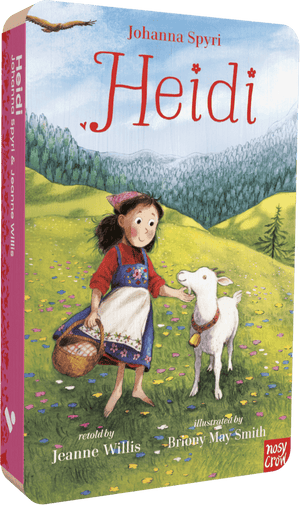 Heidi audiobook front cover.
