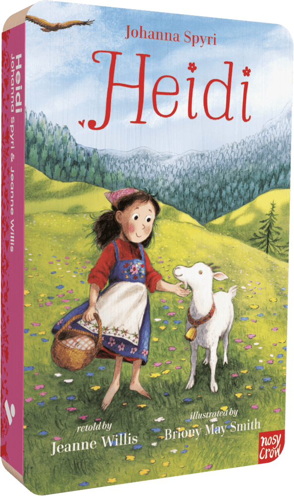 Heidi audiobook front cover.