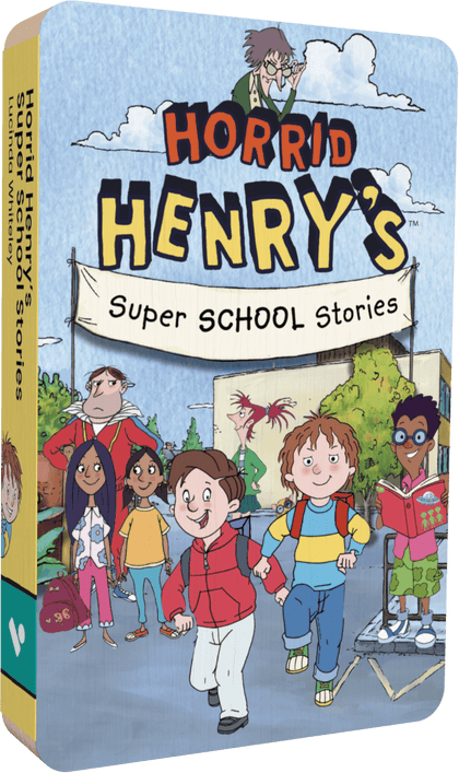 Horrid Henry's Super School Stories audiobook cover