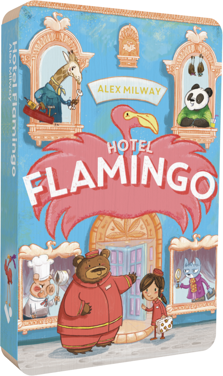 Hotel Flamingo audiobook front cover.
