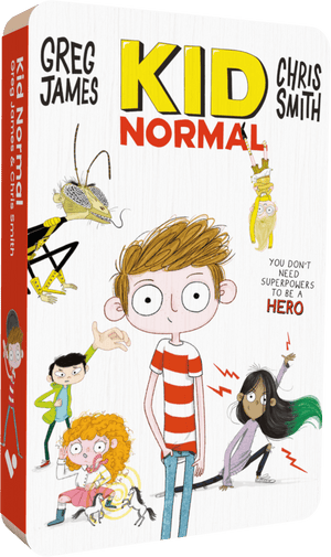 Kid Normal audiobook front cover.