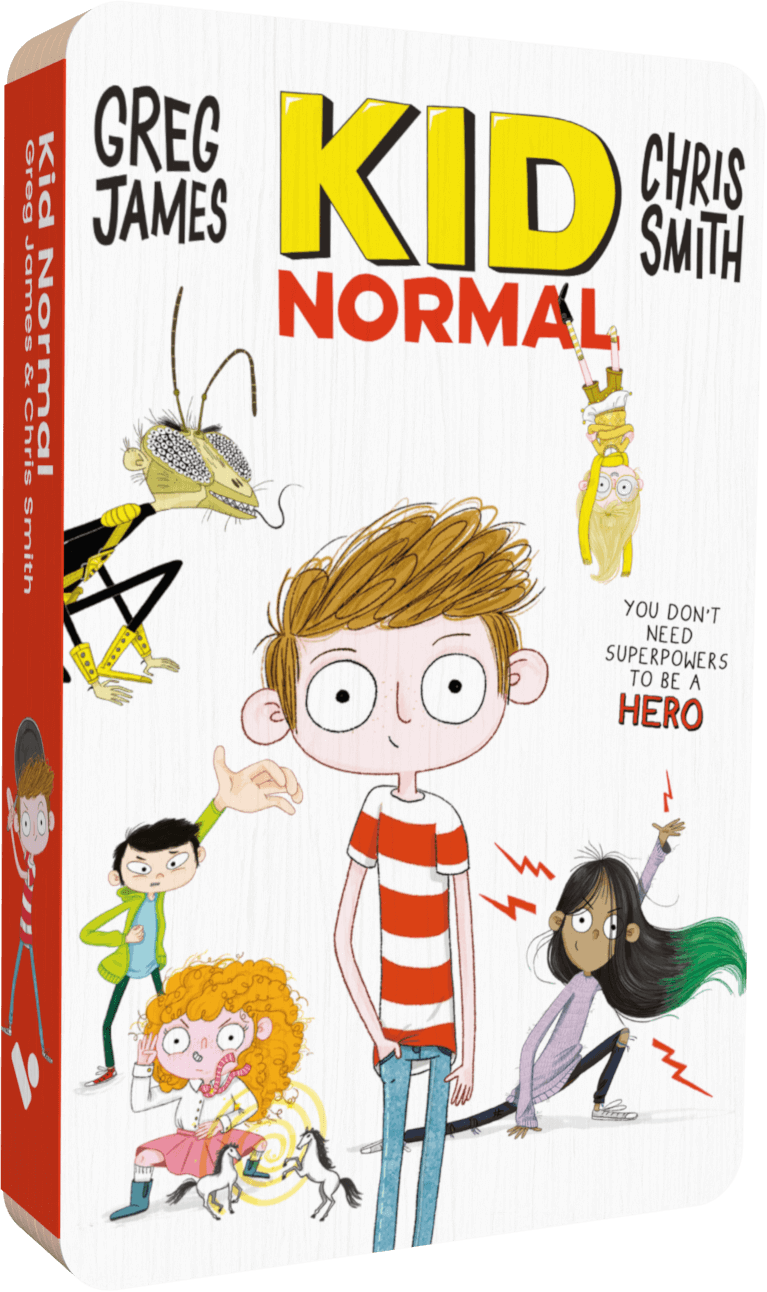 Kid Normal audiobook front cover.