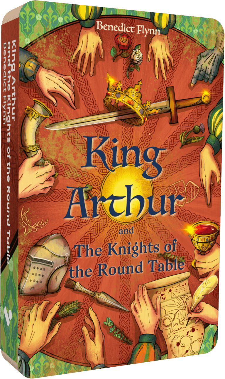 King Arthur And The Knights Of The Round Table audiobook front cover.