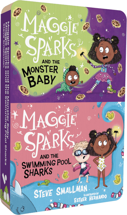 Maggie Sparks and the Monster Baby & Maggie Sparks and the Swimming Pool Sharks