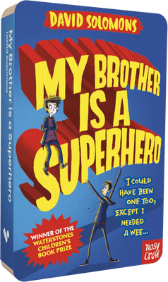 My Brother Is A Superher audiobook front cover.
