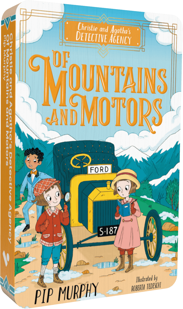 Of Mountains And Motors audiobook front cover.