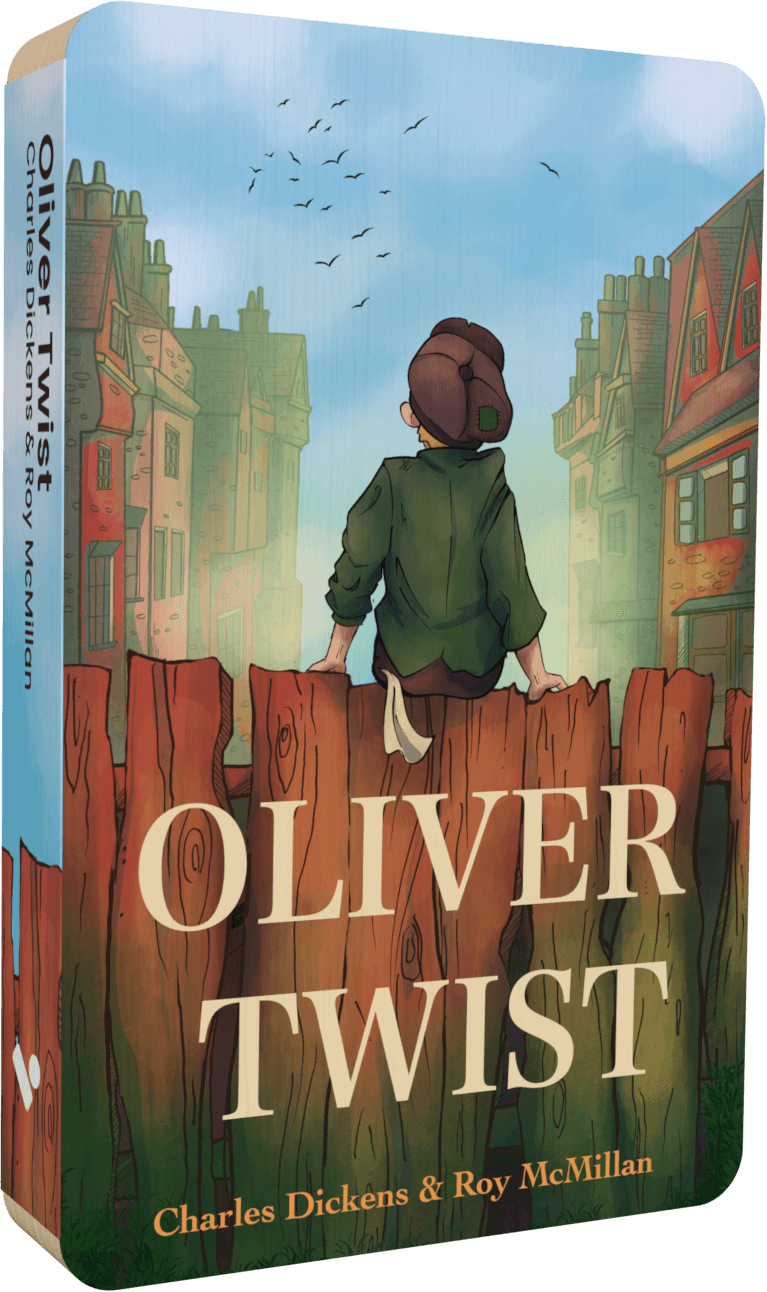 Oliver Twist audiobook front cover.