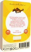 Pippi Longstocking Goes Abroad audiobook back cover.