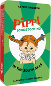 Pippi Longstocking Goes Aboard audiobook front cover.