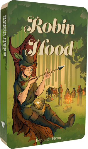 Robin Hood audiobook front cover.