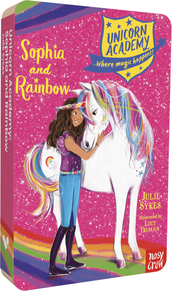 Sophia And Rainbow audiobook front cover.